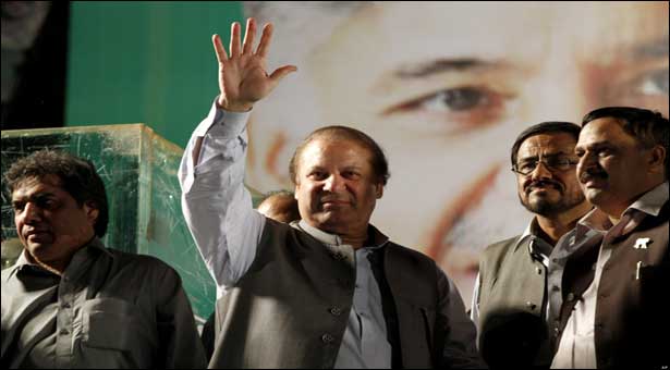 Sharif’s PML-N leads, followed by PTI, PPP in Pakistan elections