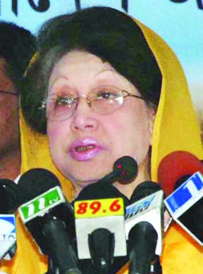 Khaleda addresses Sylhet rally Saturday