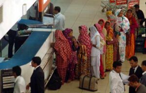 Women expatriate workers