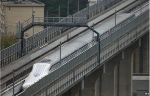 Japanese magnetic levitation train has broken its own world speed record,