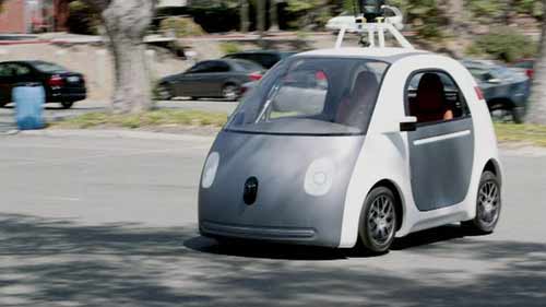 Public test for Google robot cars