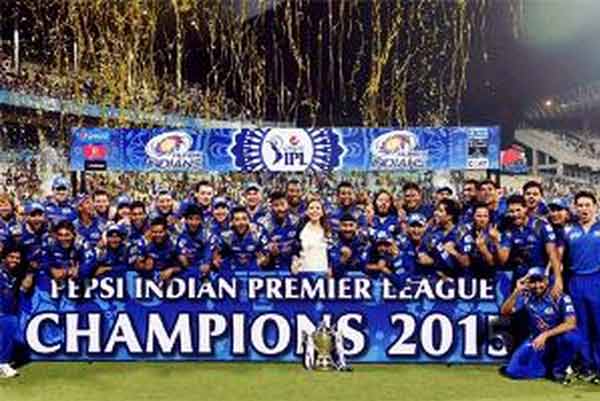 Mumbai Indians claim 2015 IPL title