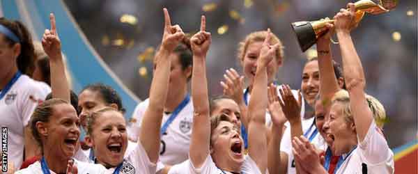 USA hit five to win World Cup