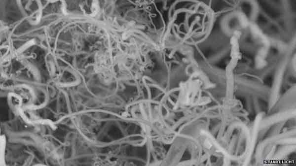 Carbon nanofibres made from CO2 in the air