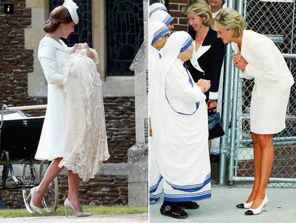 Picture of Princess Diana with Kate and Charlotte goes viral