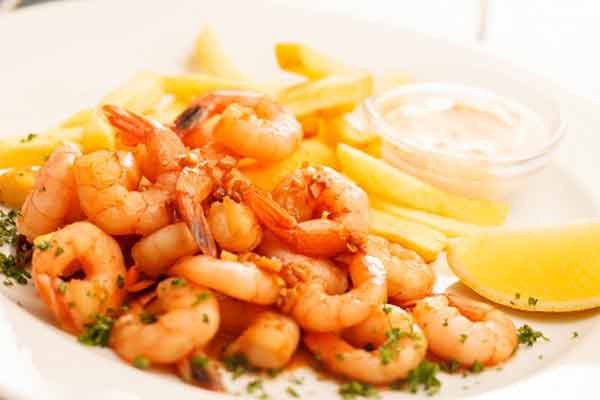 Tasty summer shrimp recipe with lemon flavour