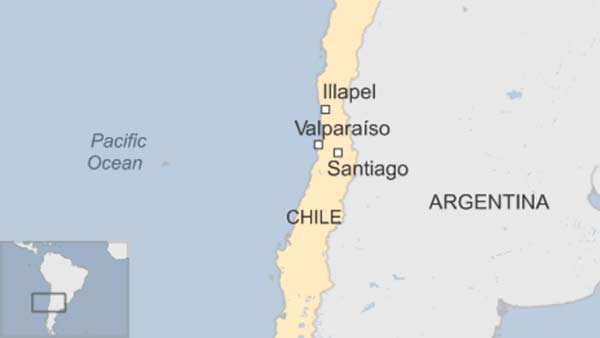 Tsunami alert issued after 8.3 magnitude quake hits Chili
