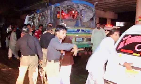 Pakistan bus blast kills 11 in Quetta