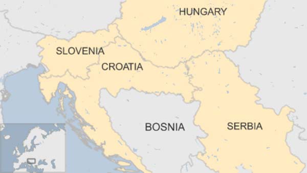 Hungary closes border with Croatia