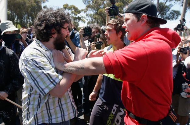 Ugly clashes at anti-Islam rallies in Australia