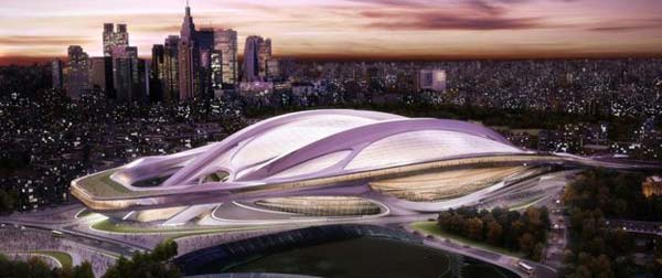 New design for Tokyo Olympic stadium