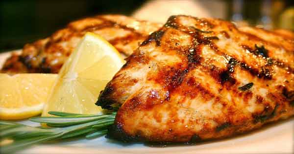 Easy grilled lemon chicken