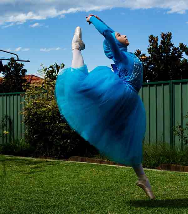 World’s first professional Muslim ballerina to dance in a hijab
