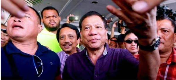 Philippine president backs death penalty