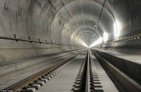 World’s longest and deepest rail tunnel to open