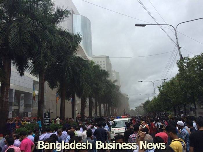 Fire at Bashundhara Shopping Mall