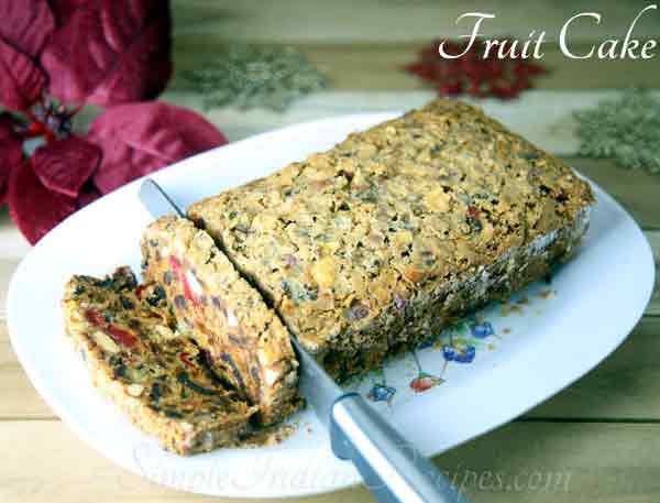Make and enjoy the American Fruit Cake with lots of candied fruits