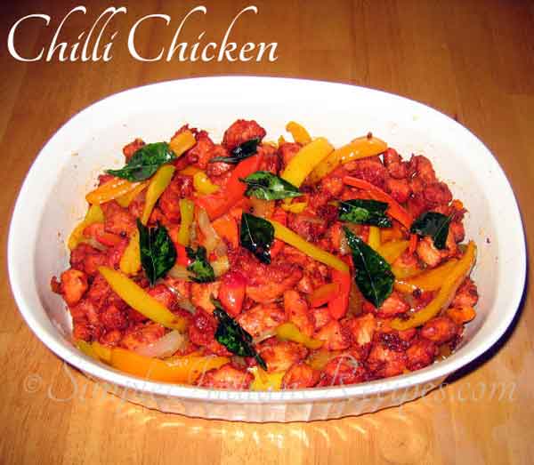 Try out these Spicy Chilli Chicken