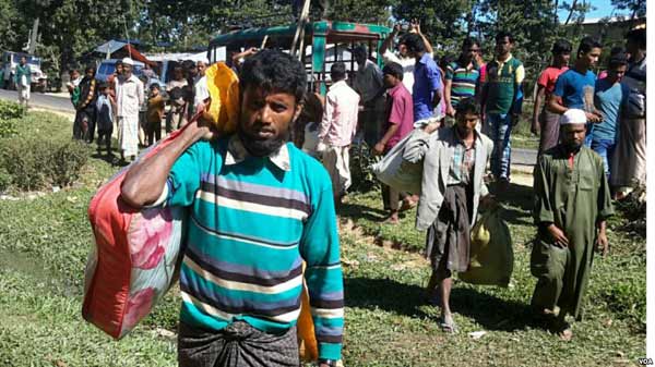 Rohingya refugees seek to return home to Myanmar