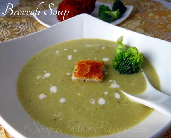 Let’s try tasty Broccoli soup