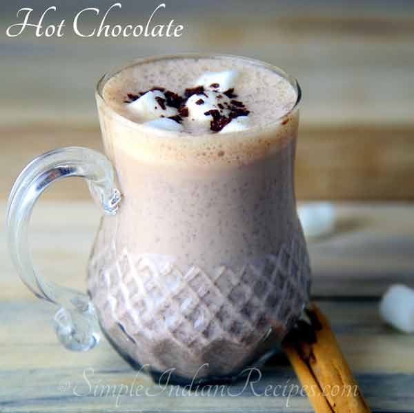 Enjoy your winter with home-made Hot Chocolate