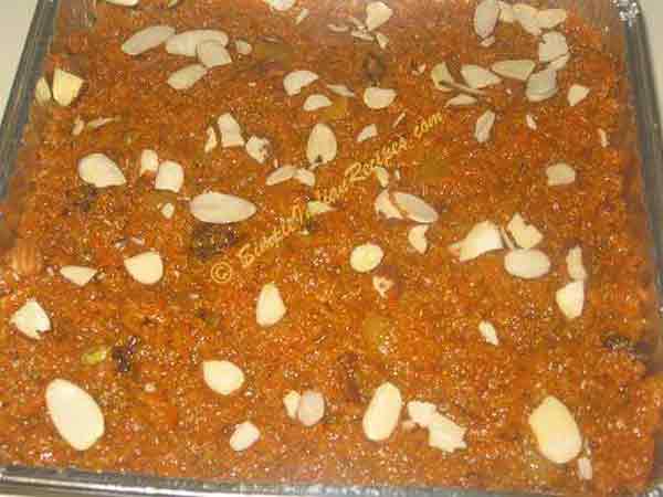 Recipe for traditional Carrot Halwa