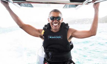 Barack Obama’s kitesurfing adventure with Richard Branson