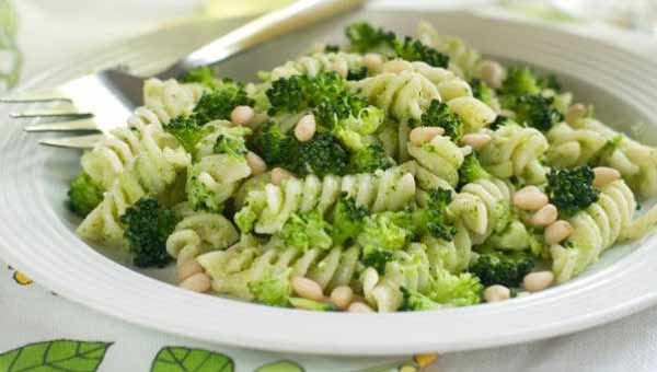 Tasty broccoli spicy pasta