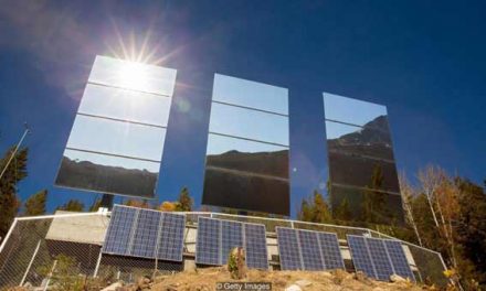 The dark town that built a giant mirror to deflect the sun