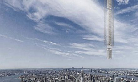 This skyscraper is out of this world literally