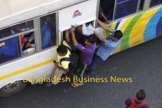Transport strike in Bangladesh