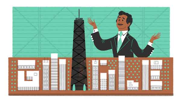 Google Doodle celebrates Bangladesh’s architect FR Khan’s birthday