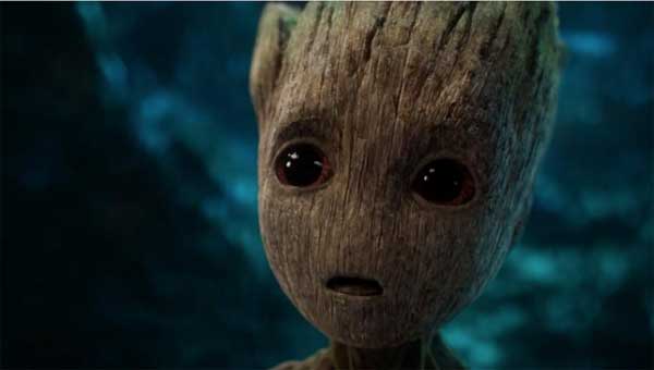 How did Vin Diesel voice Baby Groot in Guardians of the Galaxy 2?