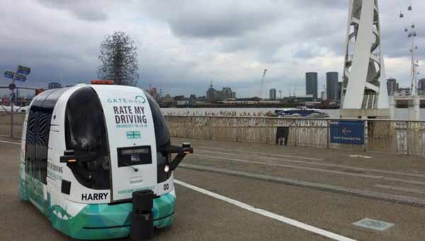 UK public to test driverless shuttle