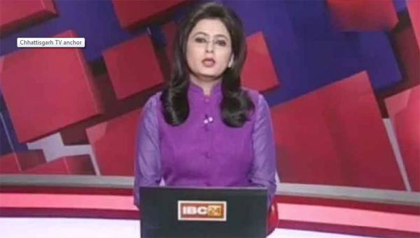TV anchor reads out news of her husband’s death in car accident