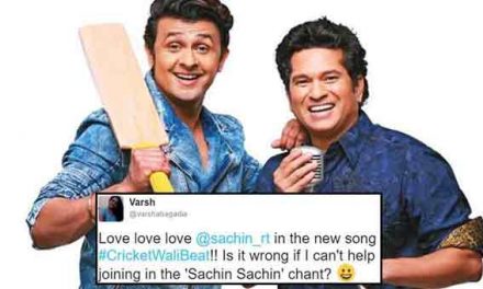 Sachin Tendulkar makes singing debut with Sonu Nigam