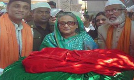 Bangladesh PM Sheikh Hasina offers prayers at Ajmer dargah