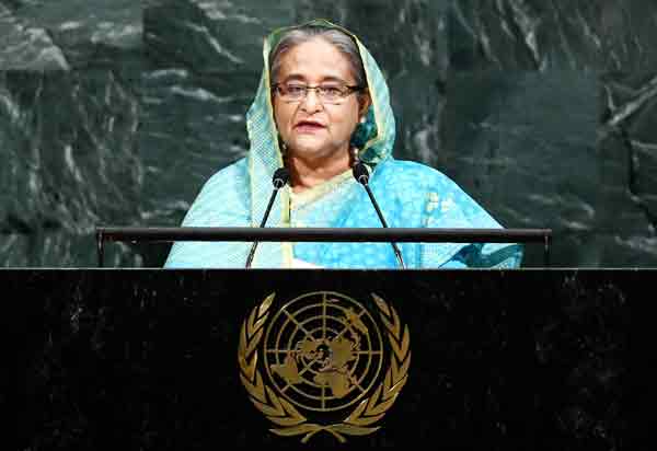 Bangladesh PM wants Rohingya safe zones in Myanmar