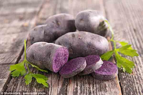 ‘Purple potatoes may slash risk of colon cancer’