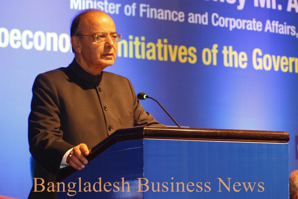 Arun Jaitley in Dhaka