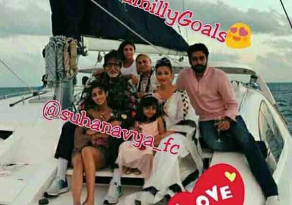 Internet manages pictures of Amitabh Bachchan’s Maldives holiday