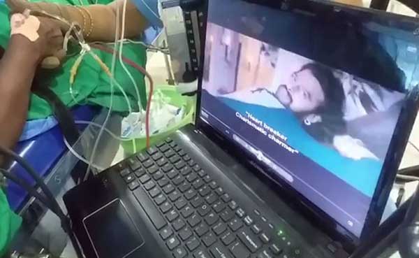Patient underwent brain surgery while watching Baahubali