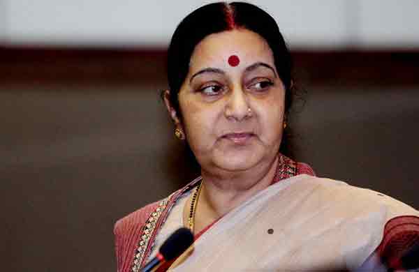Indian external affairs minister in Dhaka, Rohingya issue on table