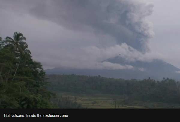 Bali flights resume after eruption