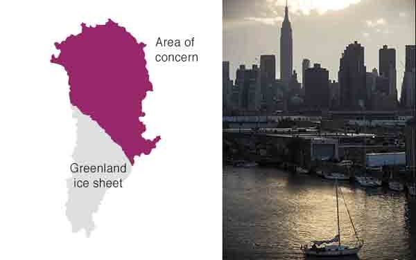 Which cities will flood as ice melts?