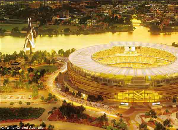 New 60,000-seater Perth Stadium will open in January