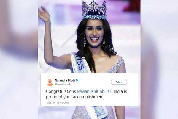Indian Manushi Chhillar crowned Miss World 2017