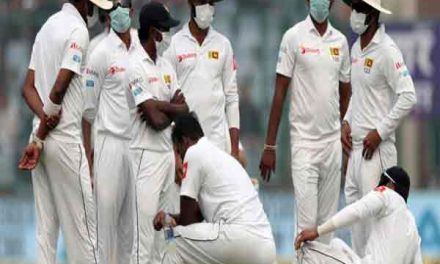Delhi pollution interrupts India-Sri Lanka Test