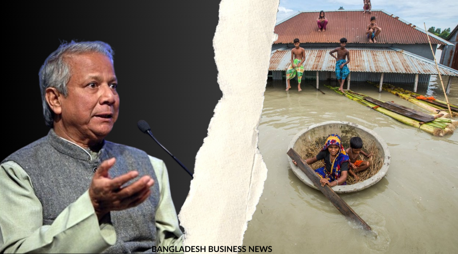 Yunus on Bangladesh Flood